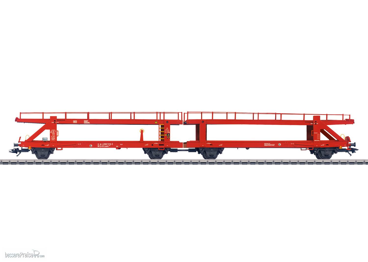 Doppel-Autotransportwagen Laaeks 553.1