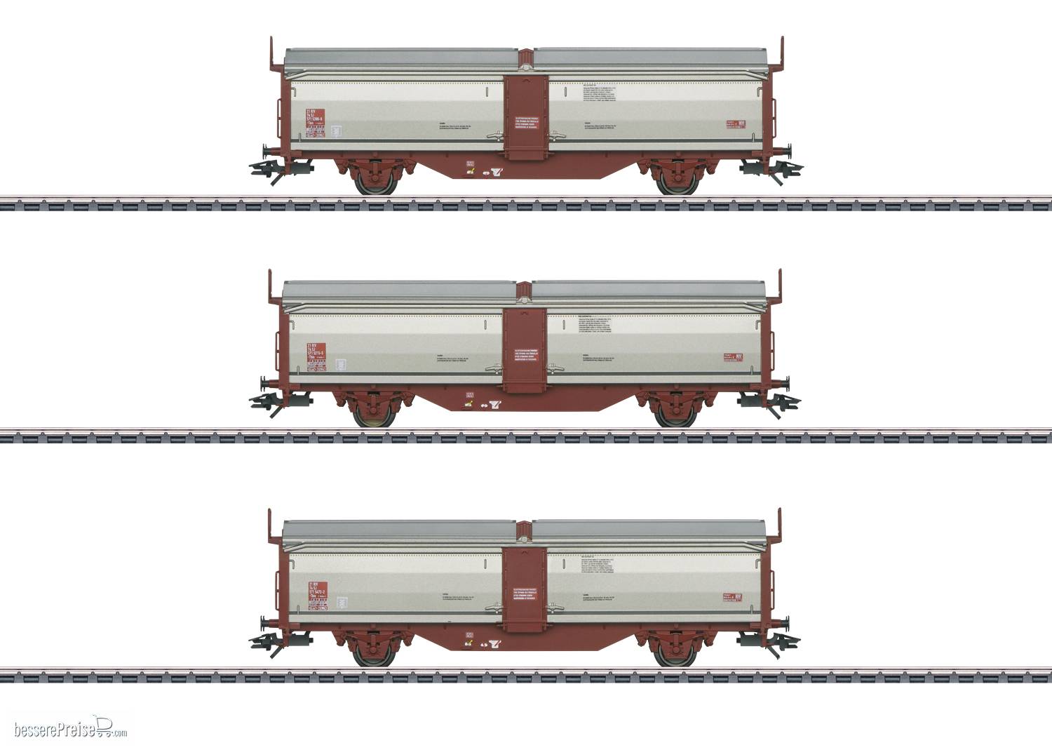 Schiebedach-/Schiebewandwagen-Set Tbis