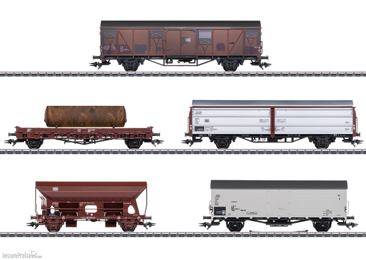 Güterwagen-Set zur Baureihe 193