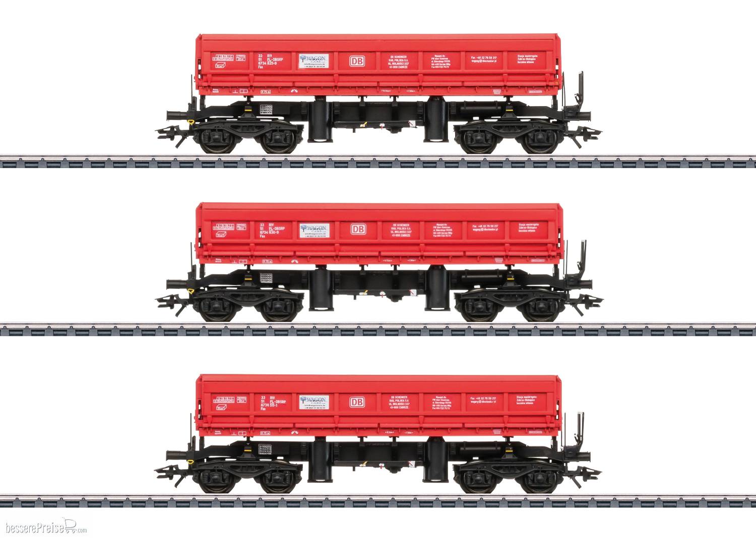 Seitenkippwagen-Set Fas