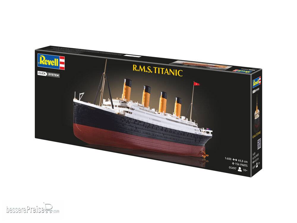 Revell Rml Revell 05497 - R.M.S. Titanic Click System Revell Bausatz zum ...
