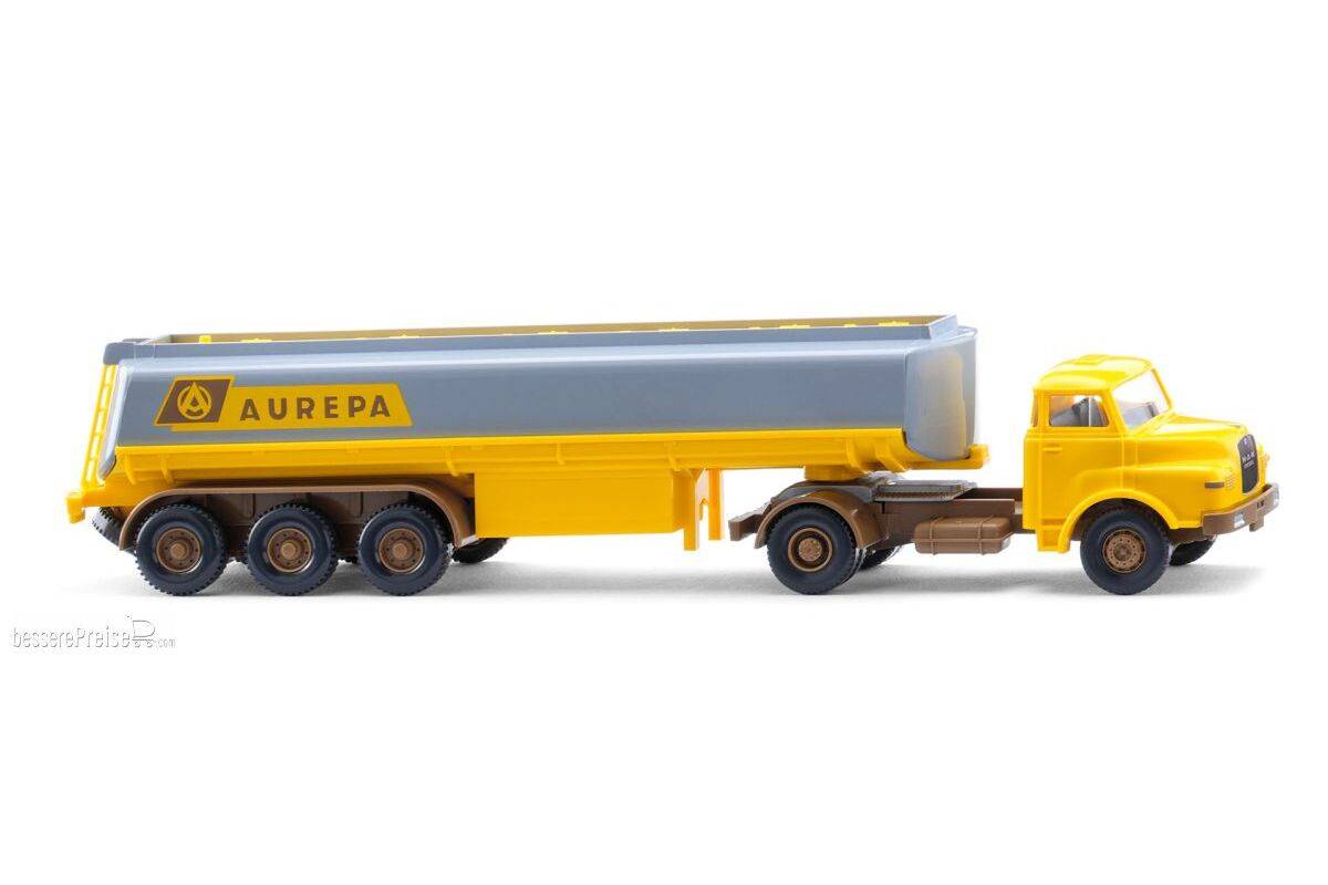 Wiking H0 (1:87) 078007 - Tanksattelzug (MAN) "Aurepa" | Modellbahn | Modelleisenbahn