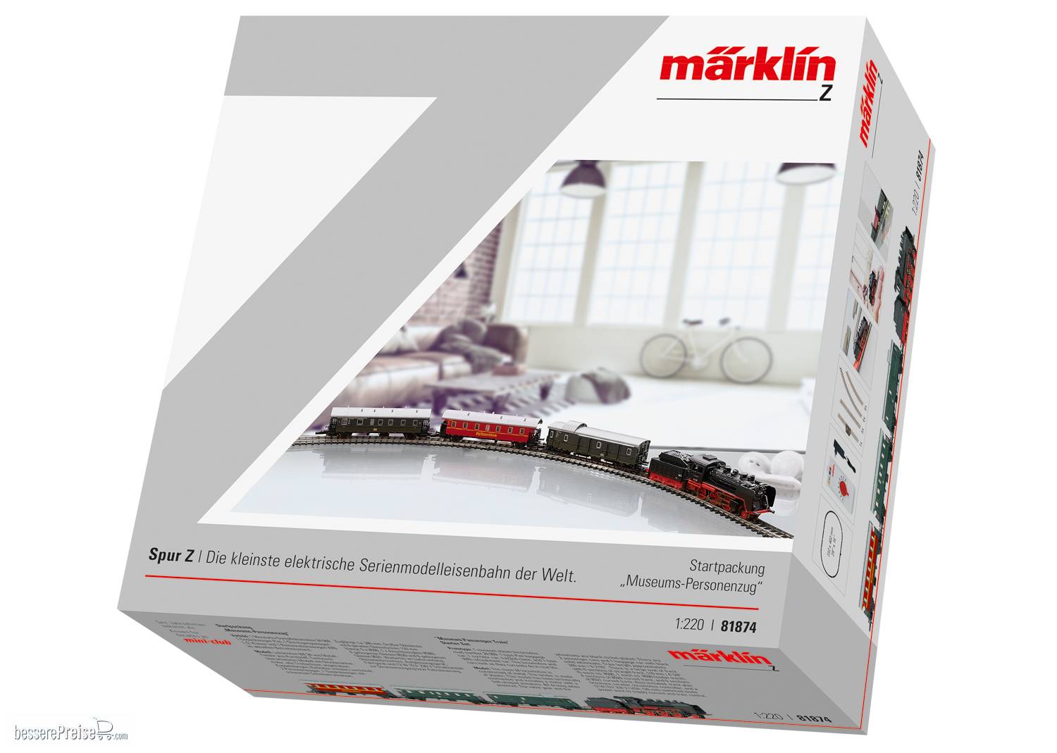 Startpackung "Museumspersonenzug" mit Dampflok BR 24