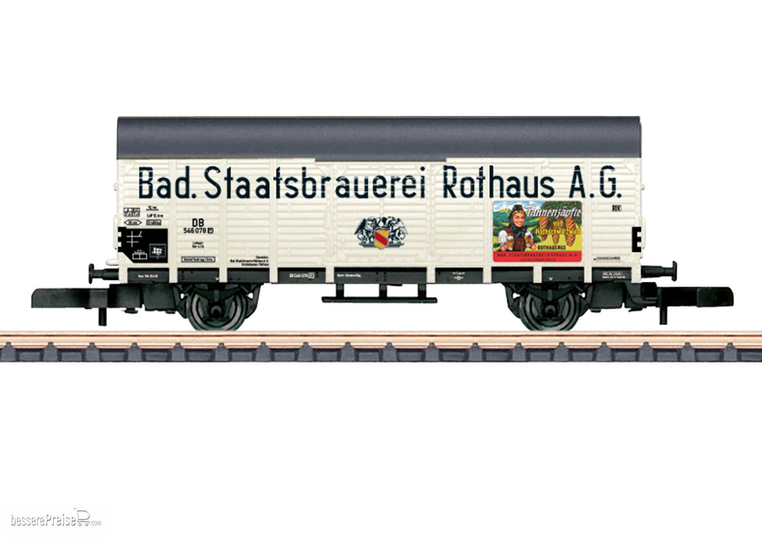 Gedeckter Güterwagen GL 11 Tannenzäpfle