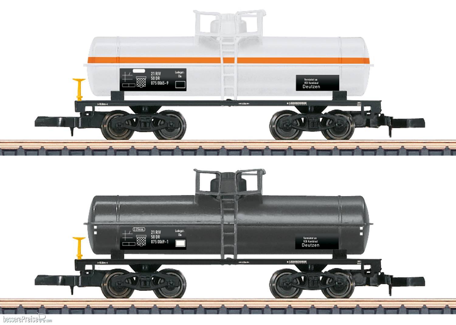 Wagen-Set DR VEB Deutzen