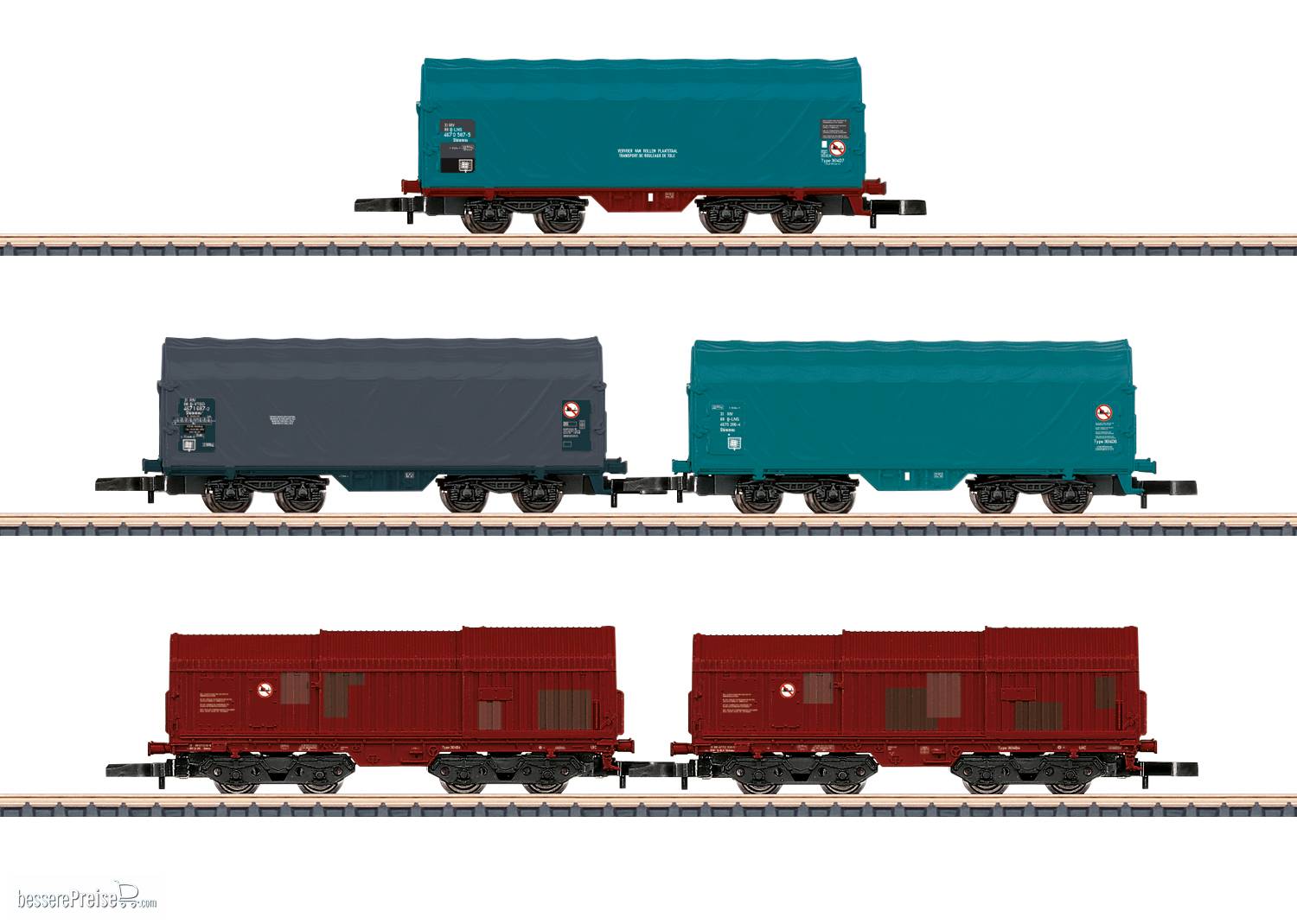 Güterwagen-Set