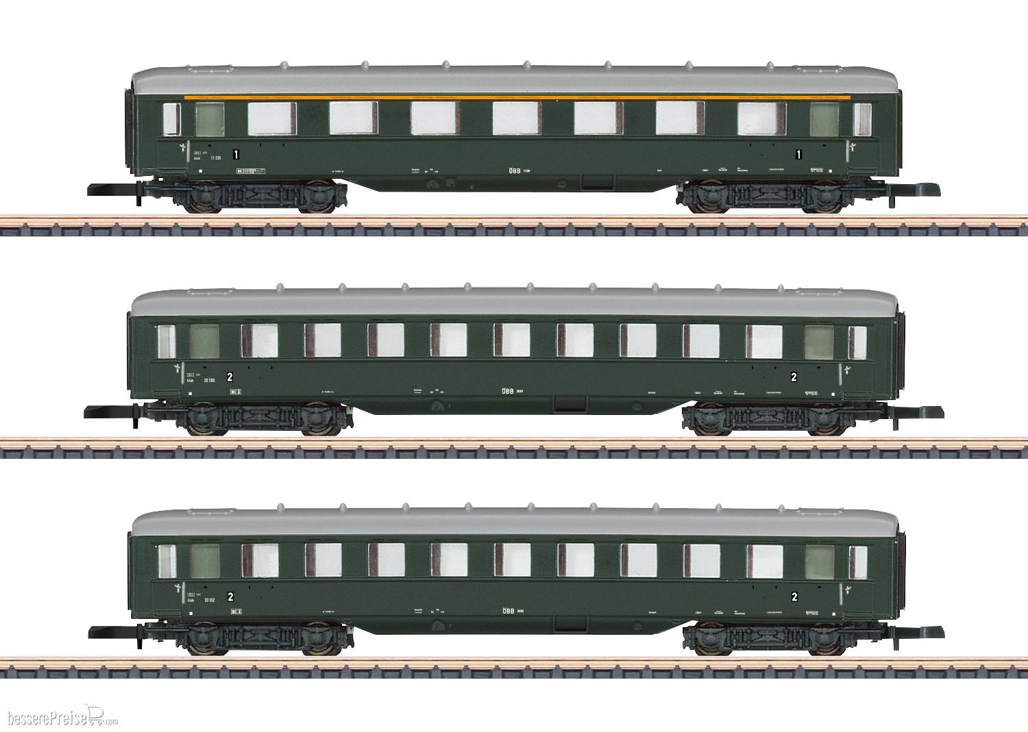 Schürzenwagen-Set ÖBB