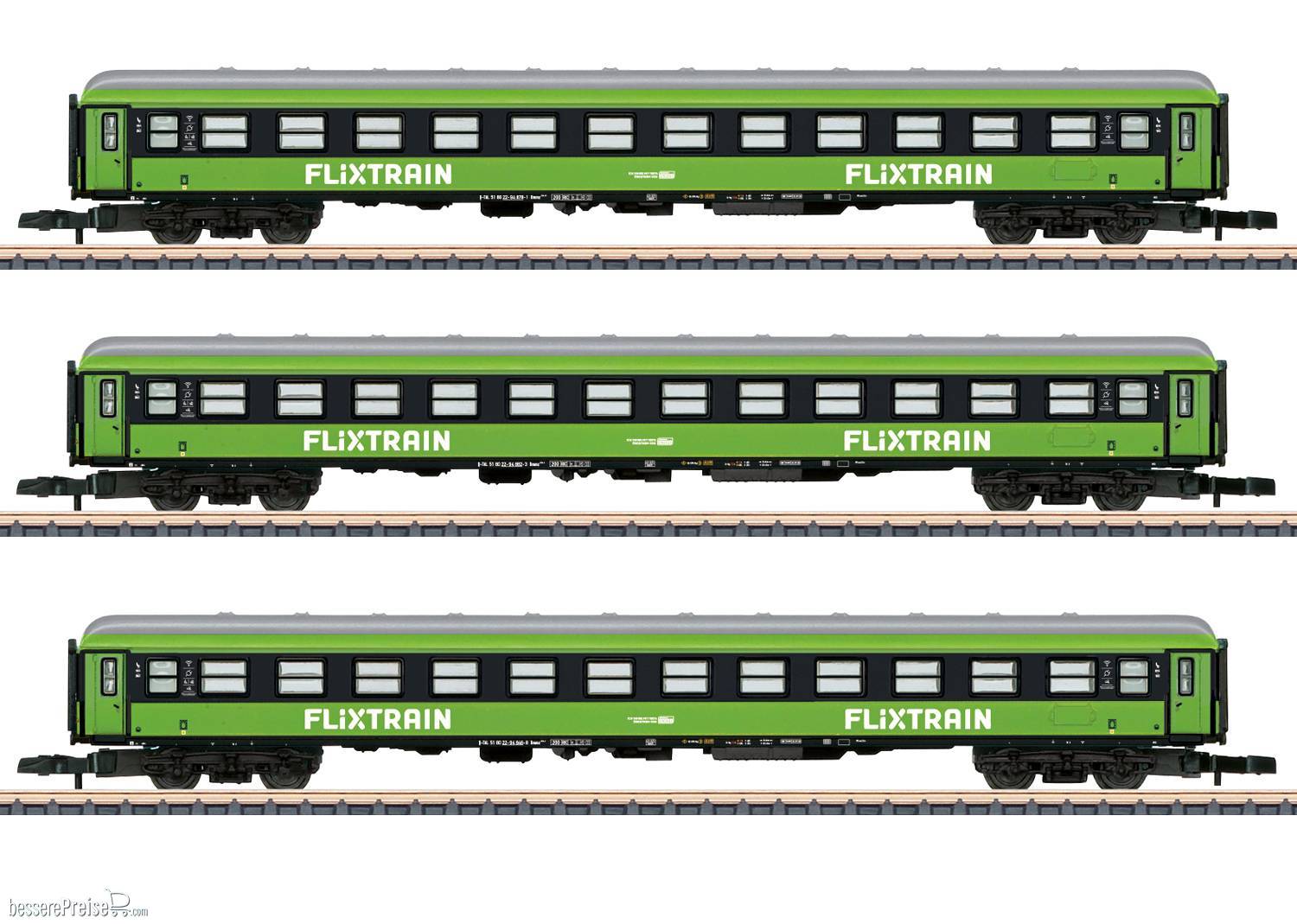 Schnellzugwagen-Set