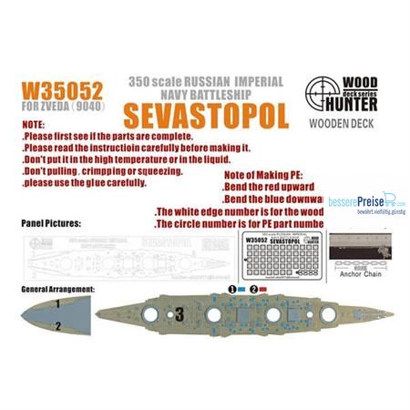 Flyhawk FHW35052 - SEVASTOPOL (For Zvezda 9040) | Modellbau
