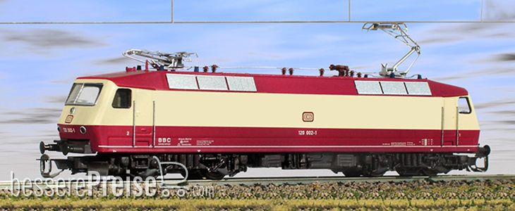 BR 120.0 DB Vorserie, mit ESU Next18 Decoder, voreingestellt