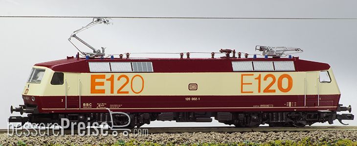 BR 120.0 DB Vorserie „E120“, ESU Next18 Dec., voreingestellt