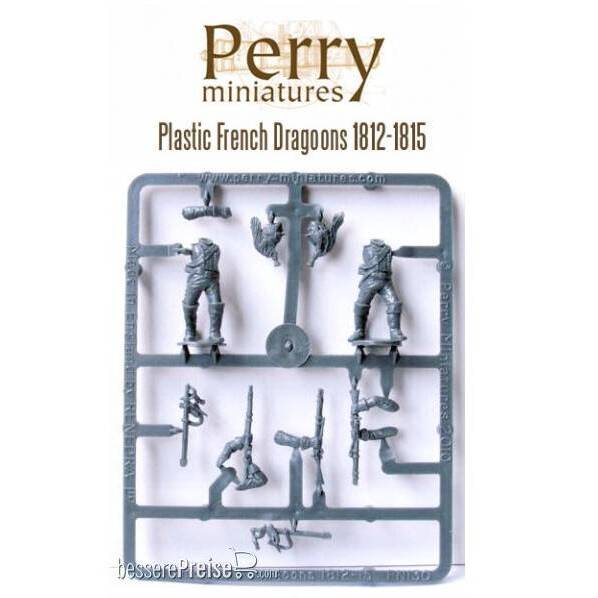 Perry Miniatures FN130 Dragons Français Napoléoniens en Plastique Dur 28 mm - 13 Figurines
