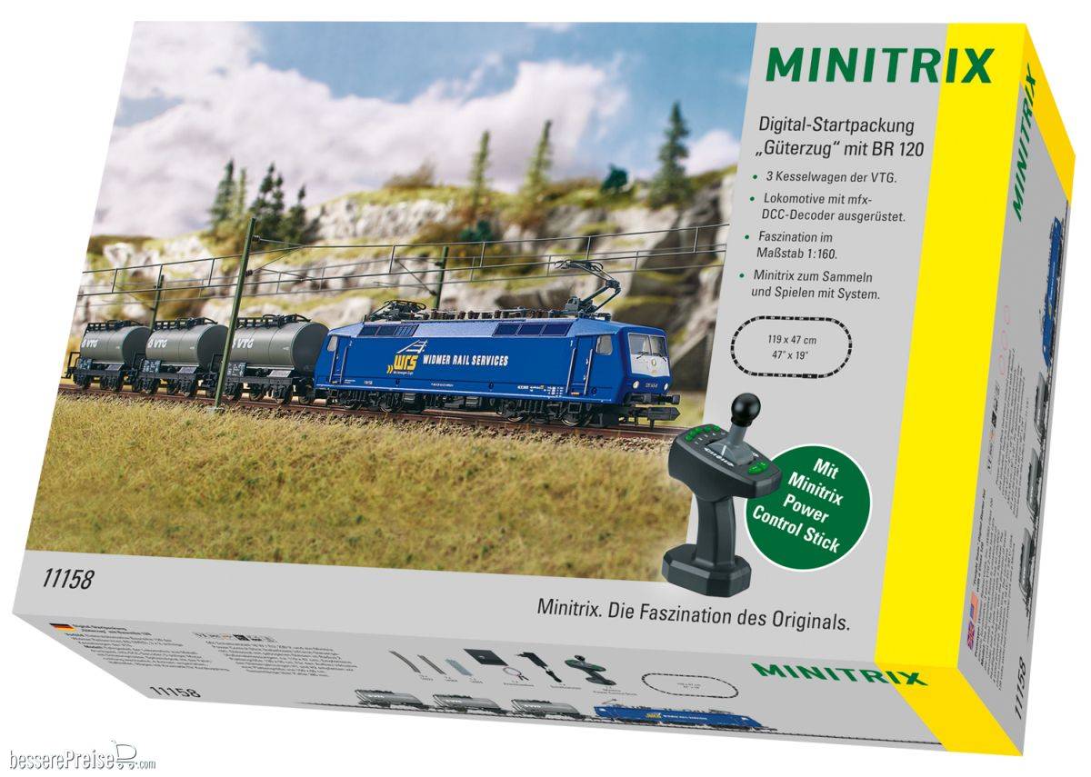 Digital-Startpackung "Güterzug" mit Baureihe 120