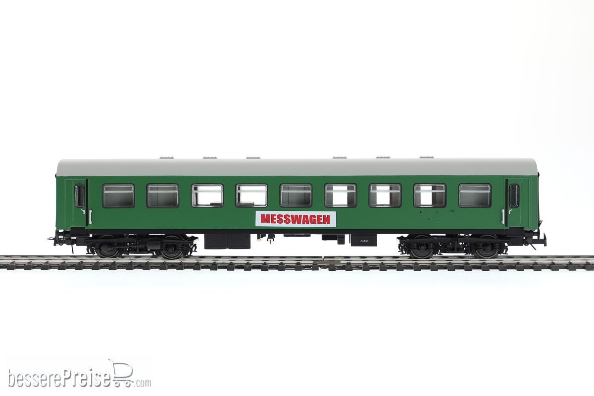 Reko-Wagen, umgebaut zum stationären MESSWAGEN, DR,grün, Ep. IV