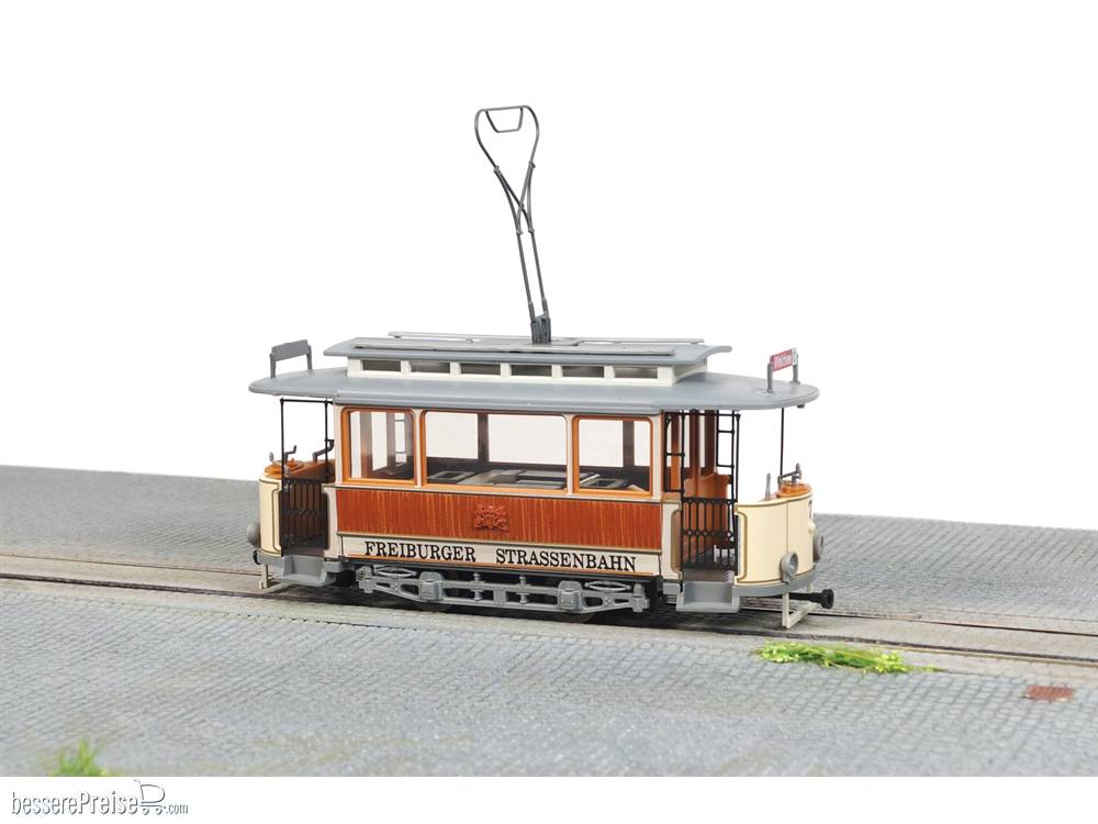 Oldtimer Freiburg, Triebwagen Nr.7, mit Glockenanker