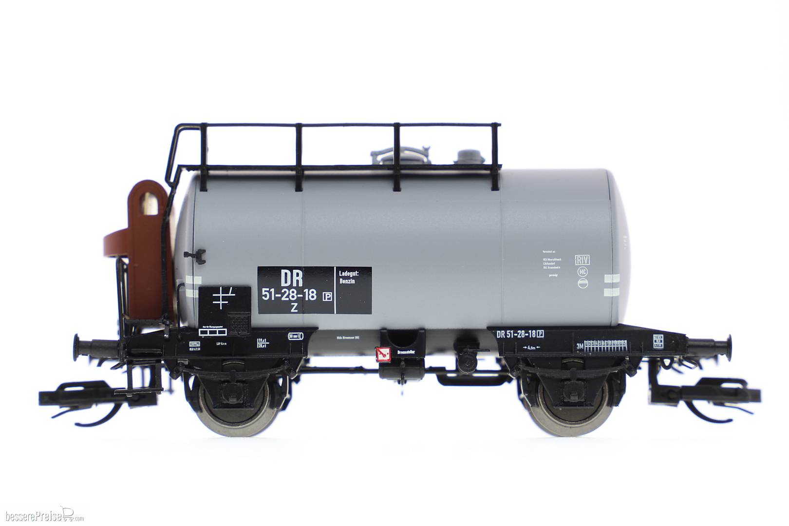 Kesselwg. Deutz mit Bremserhaus, grau, DR Ep.III - DR - Ep.III
