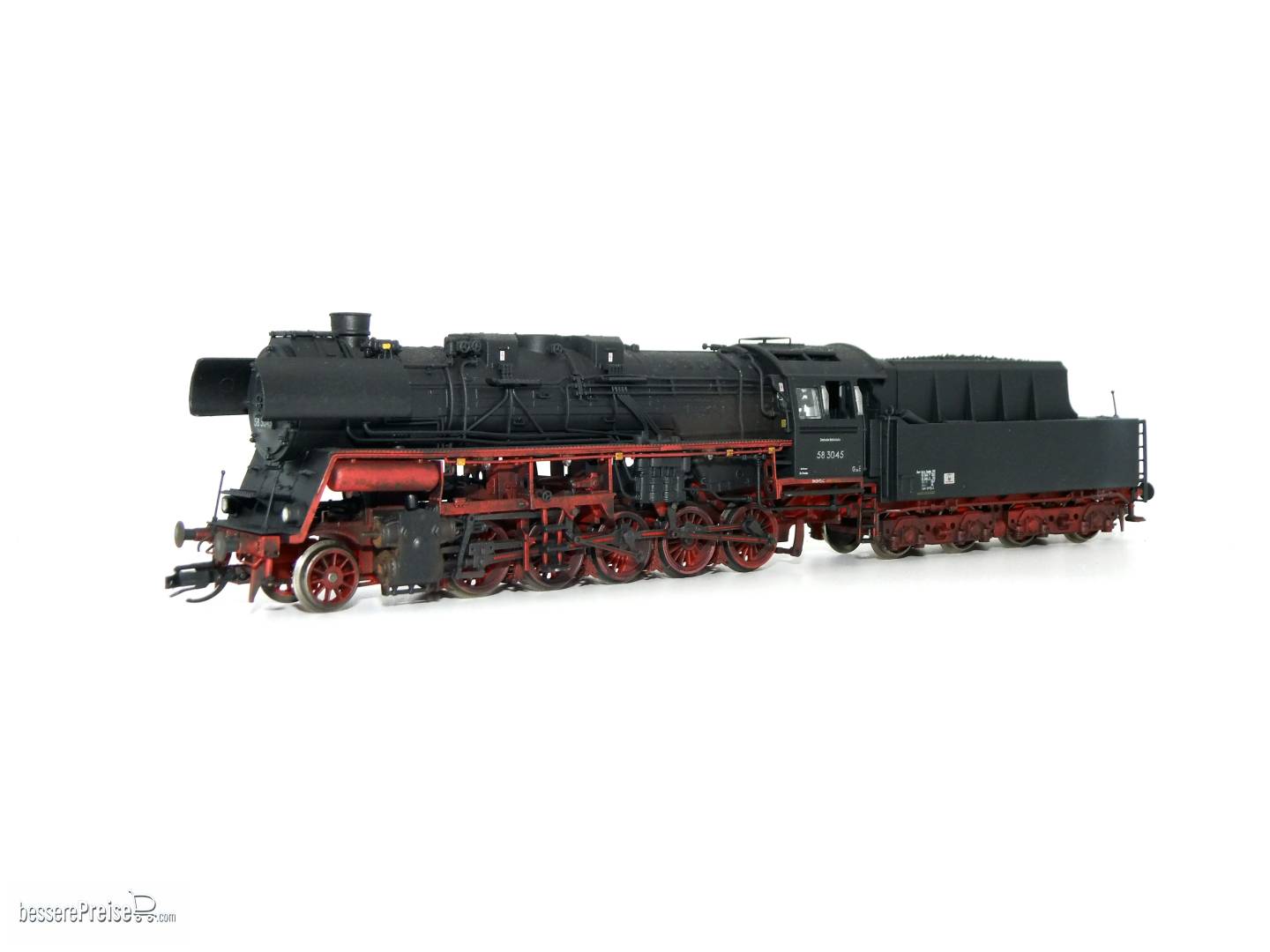 BR58 3045 gealtert, T28-Tender, DR III - DR - Ep.III