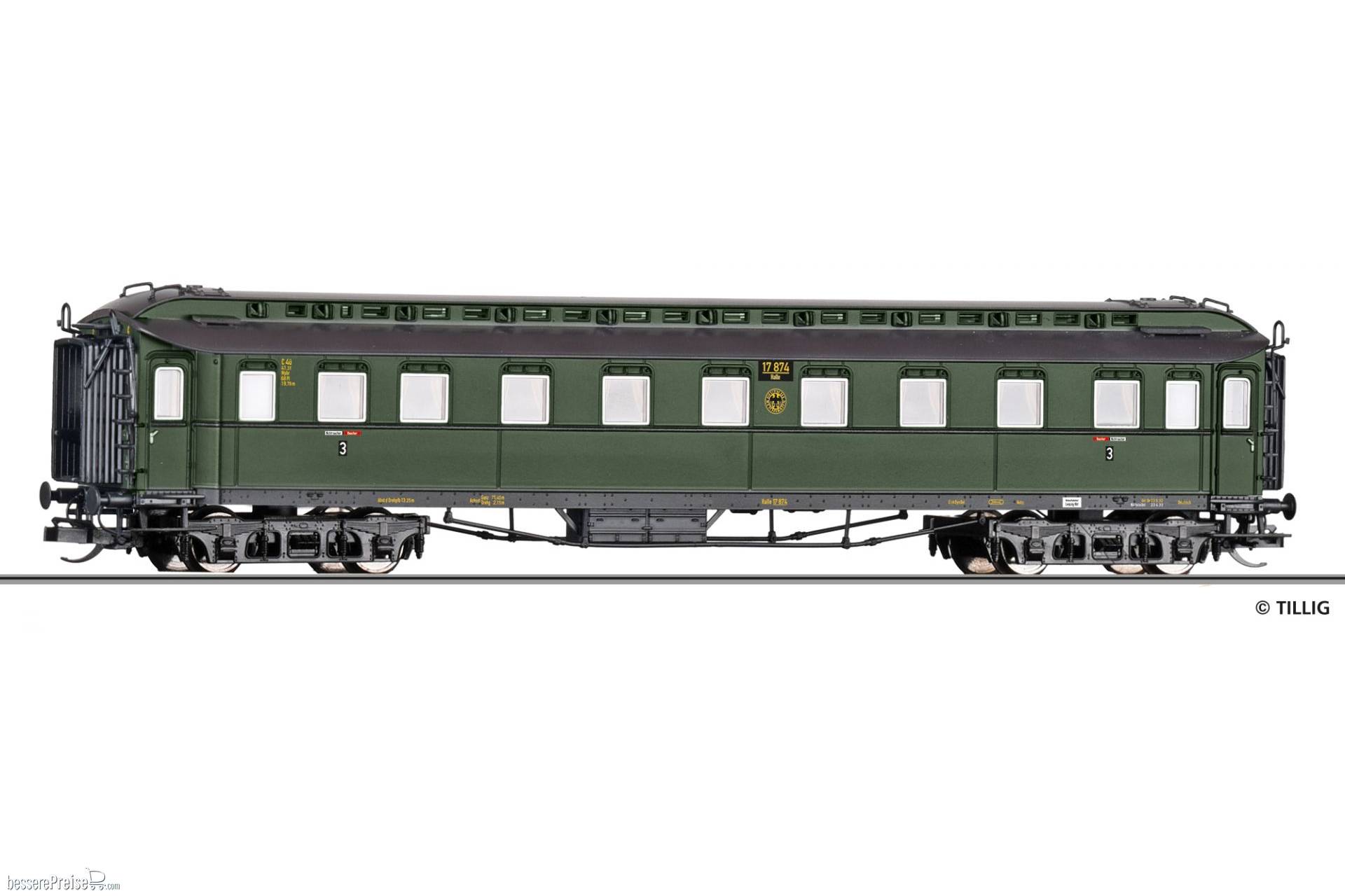 Reisezugwagen 3. Klasse C4ü der DRG, 2. Betriebsnummer, Ep. II