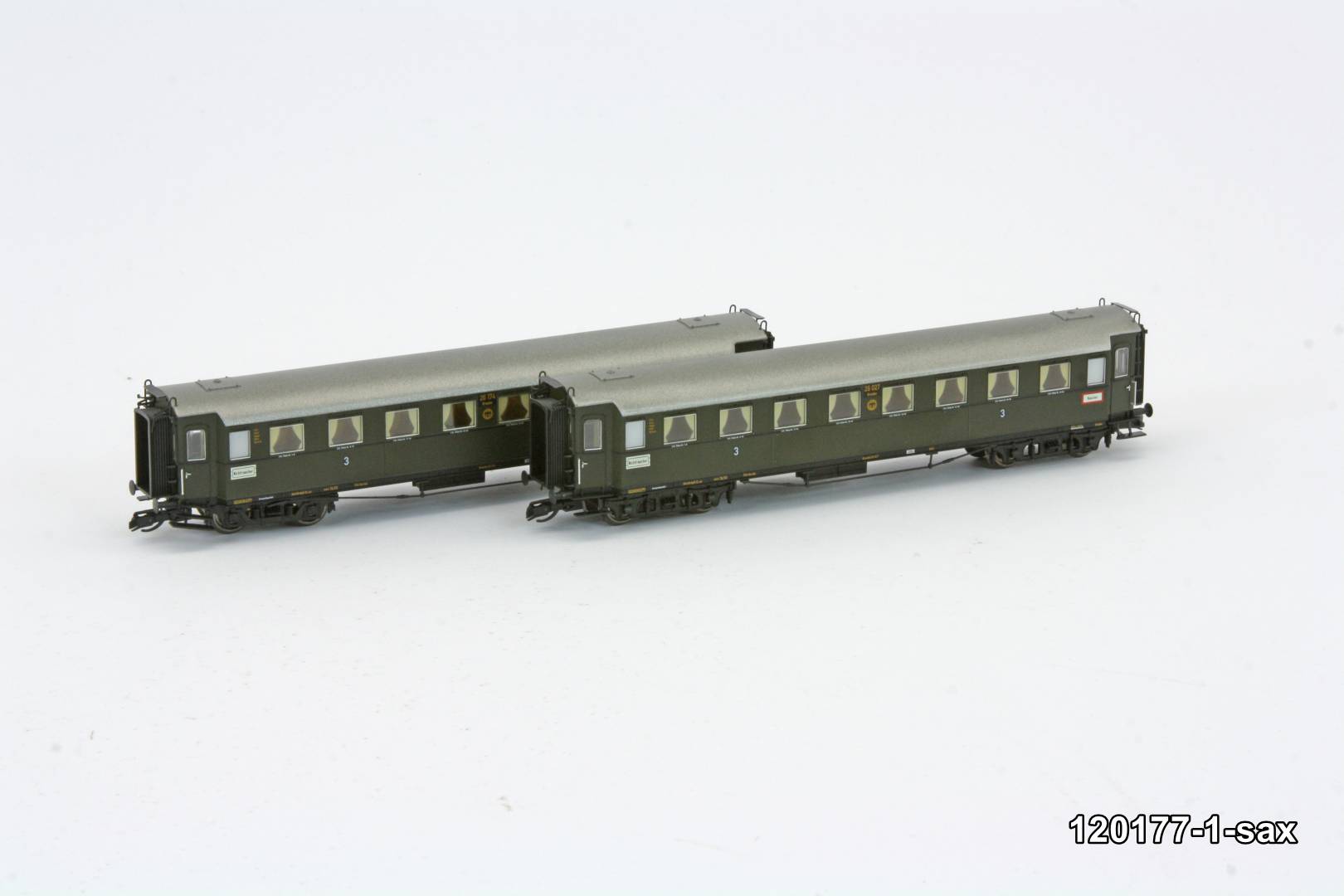 2er Set Personenwagen C4Ü Sa 07, DRG Ep.II - DRG - Ep.II