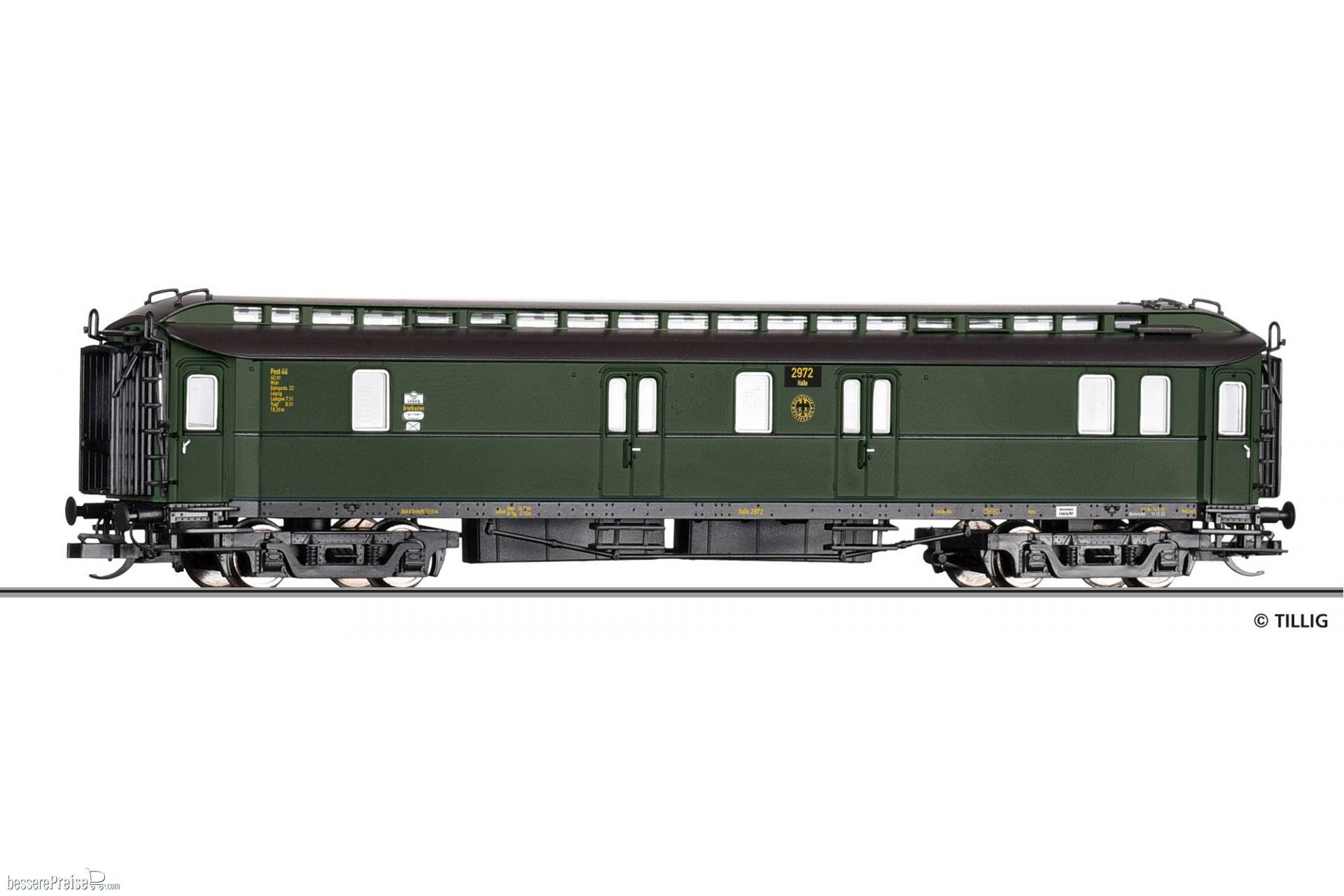 Bahnpostwagen Post4 der Deutschen Reichspost, Ep. II
