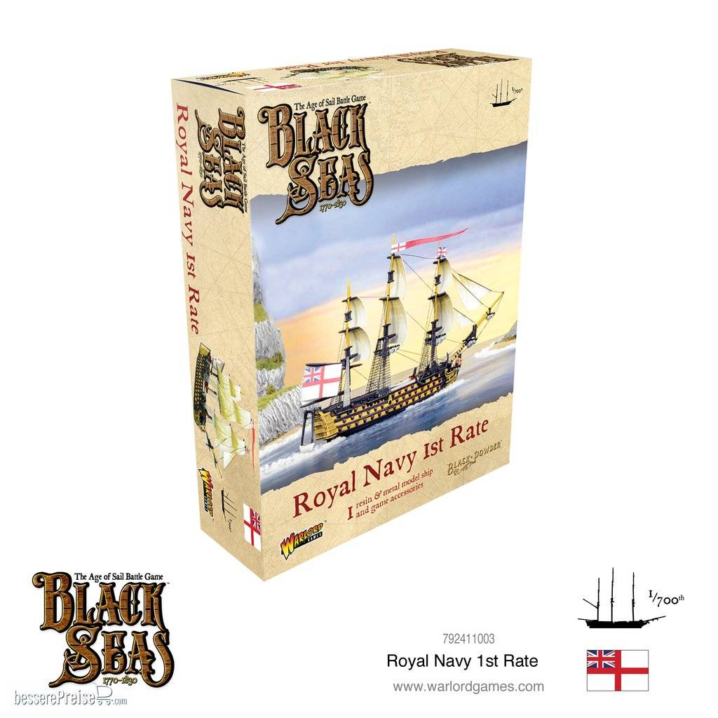 First Rate Magazine Warlord Games 792411003 - Royal Navy 1st Rate