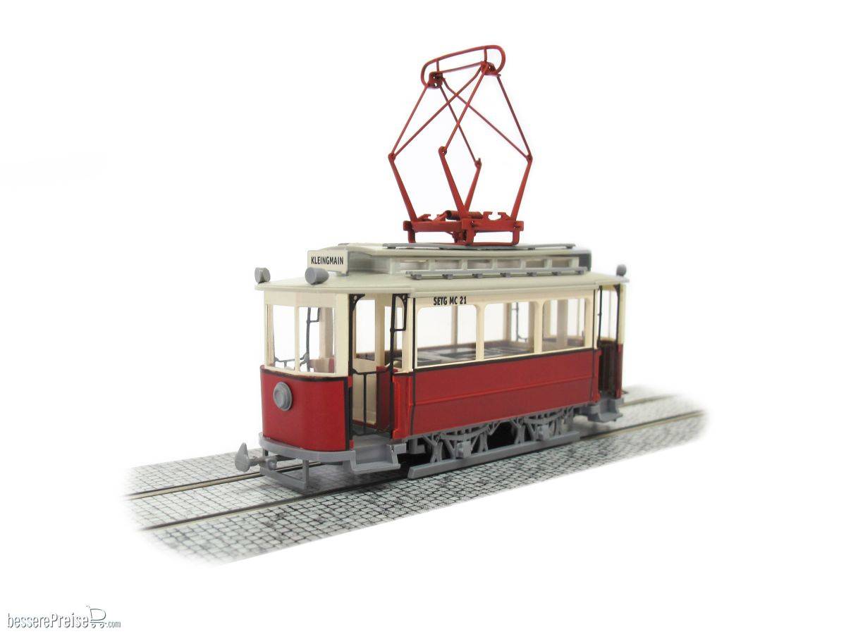 Salzburg Triebwagen Nr. 21 Rot, mit Antrieb