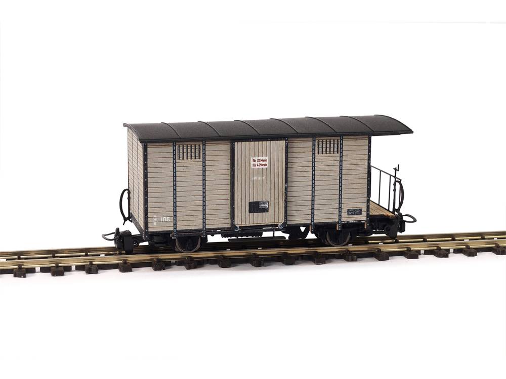 G/s 106 Generatorwagen, MzB, Fastfertig-Bausatz