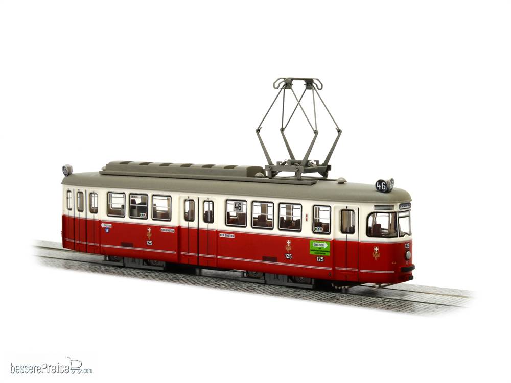 Wien Großraumtriebwagen C1, Nr. 125, mit Antrieb