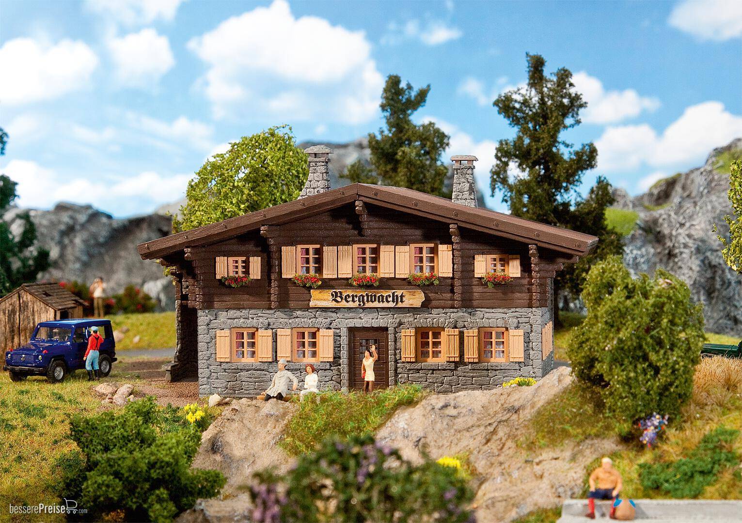 Faller H0 (1:87) 130326 - Bergwachthütte | Modellbahn | Modelleisenbahn