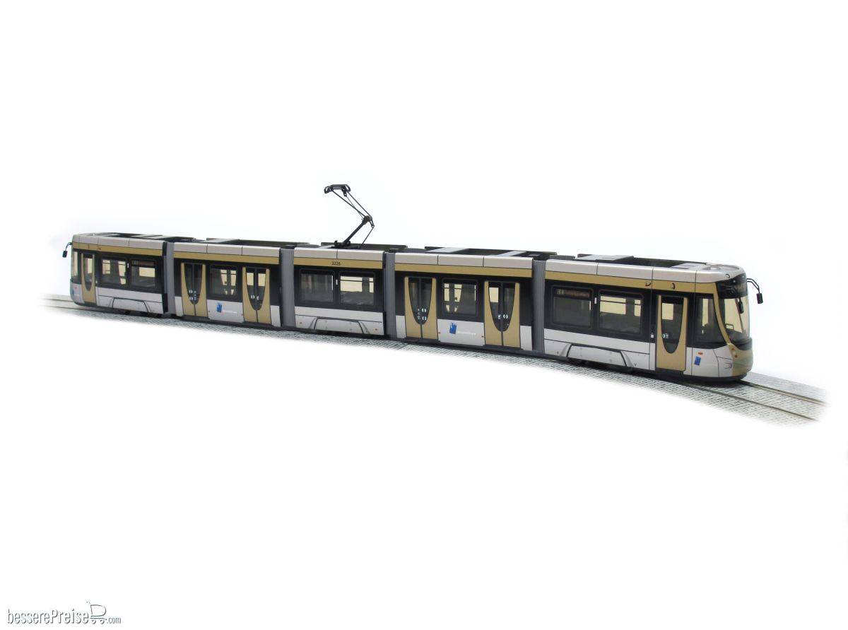 Flexity Brüssel, 5-teilig, mit Antrieb, NEM 652