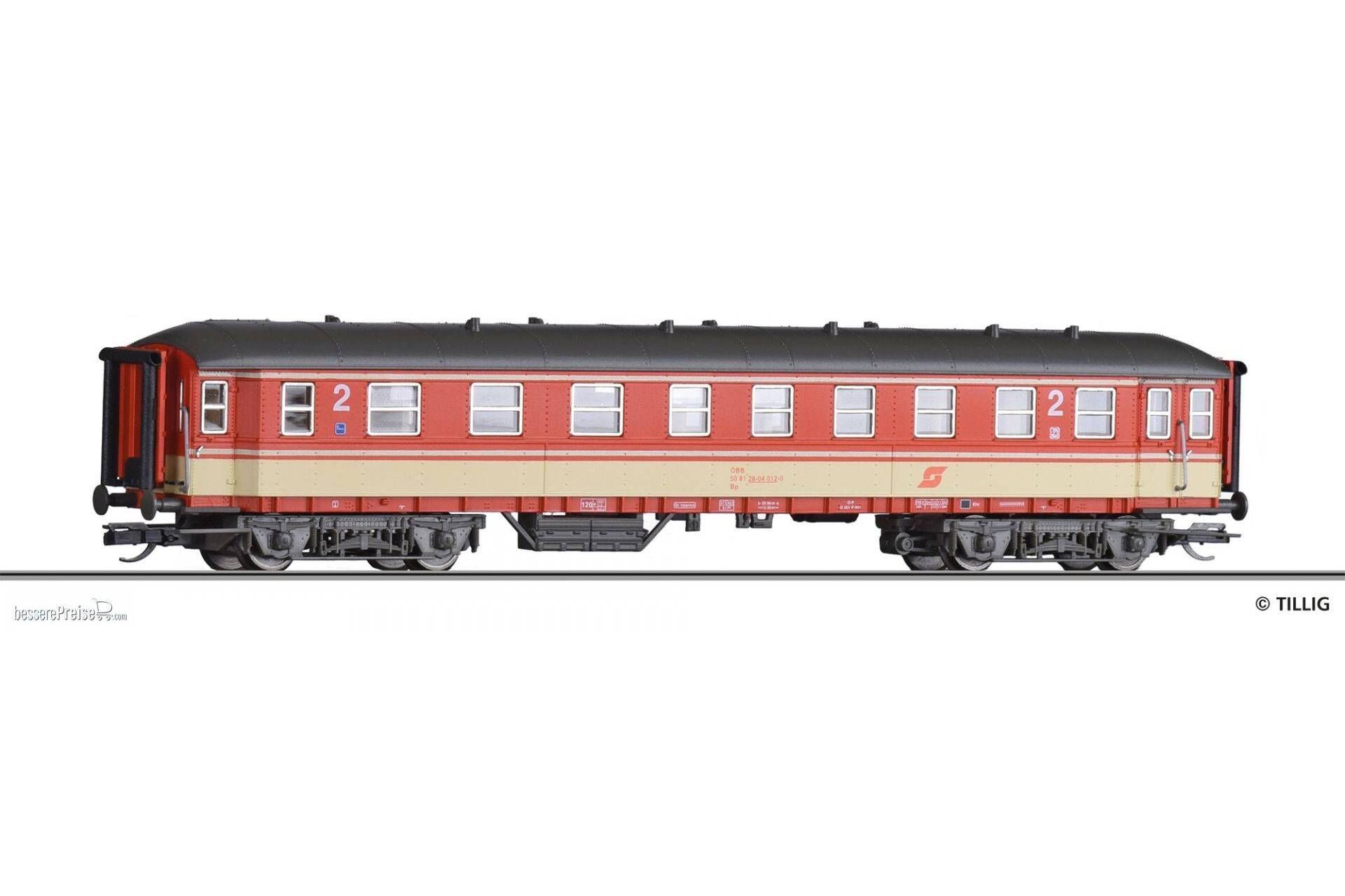 TT Reisezugwagen 2. Klasse Bp der ÖBB, EP. IV Tillig 13308 | Condition: Neu
