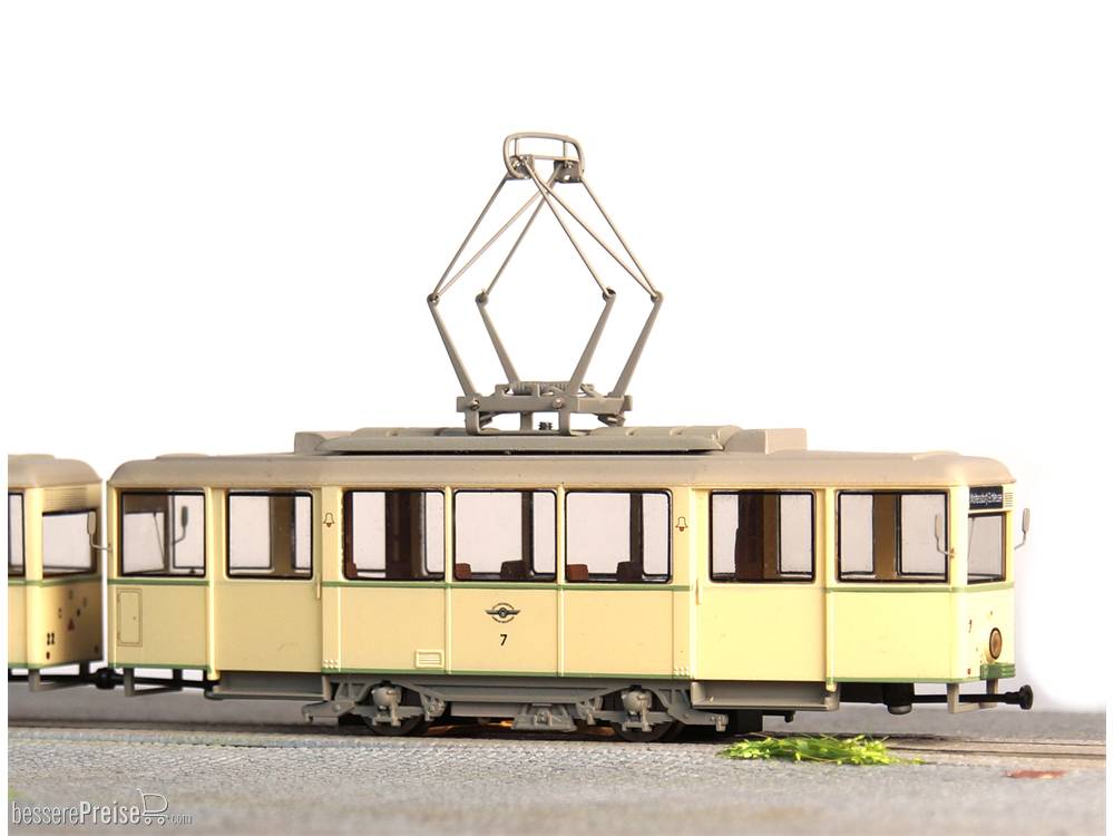 KSW Museums-Triebwagen 7 Woltersdorf, Standmodell mit geschlossenen Türen