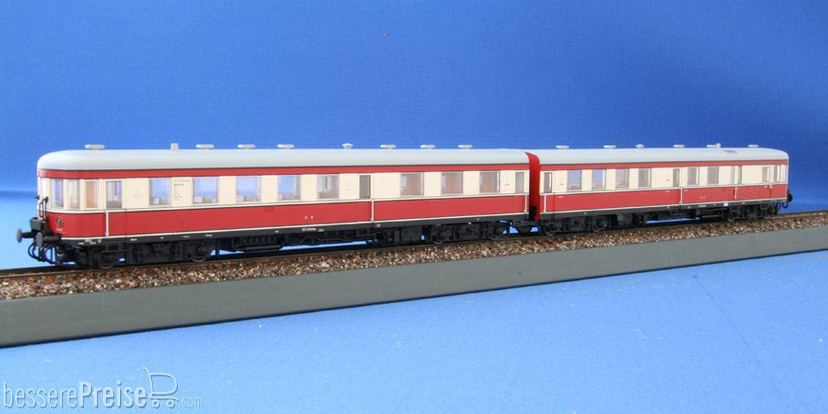 VT 137 Bauart „Stettin“, DR Epoche III, 2teilig, digital mit Sound