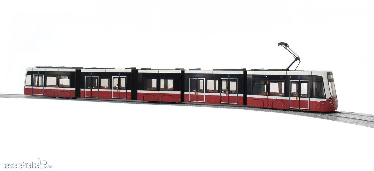 Flexity Wien 302 - 306, m. Antrieb, Licht, NEM652