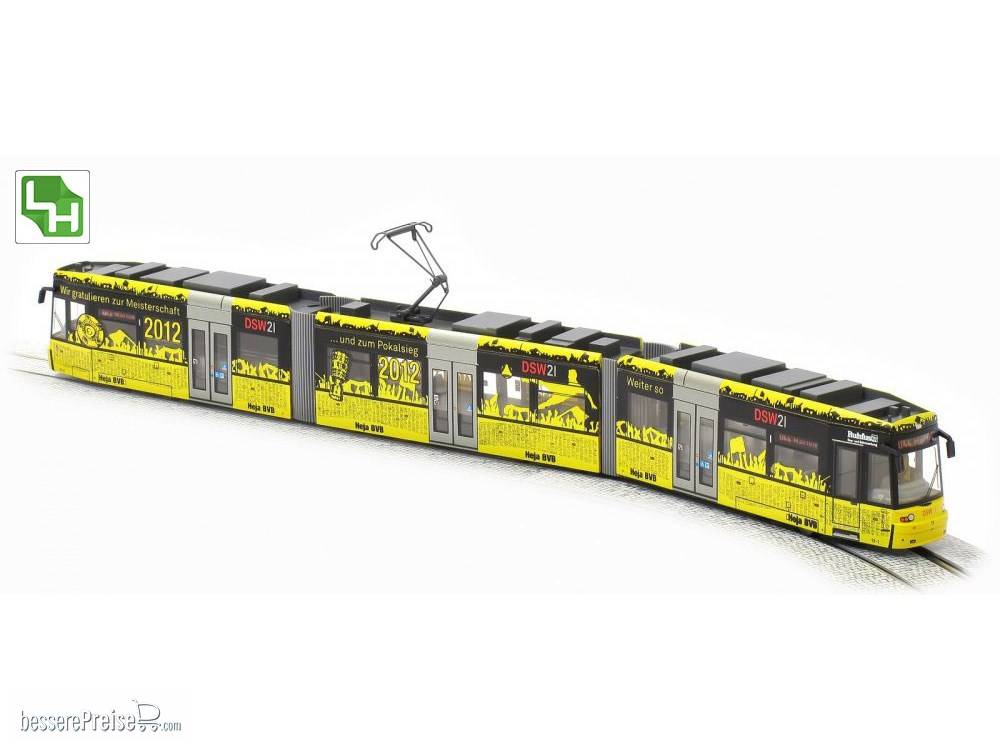 Dortmund NGT6, DSW21 BVB Sonderdruck, Standmodell