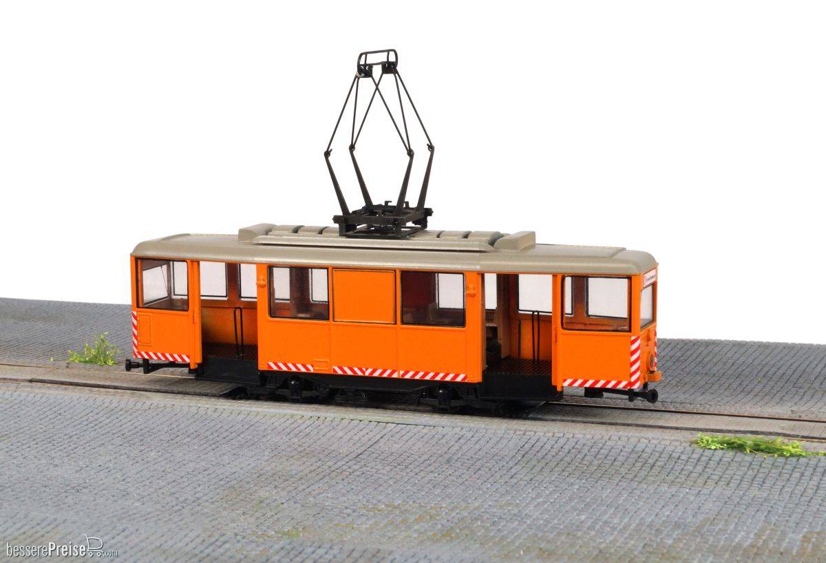 KSW Arbeitswagen, orange, mit Antrieb