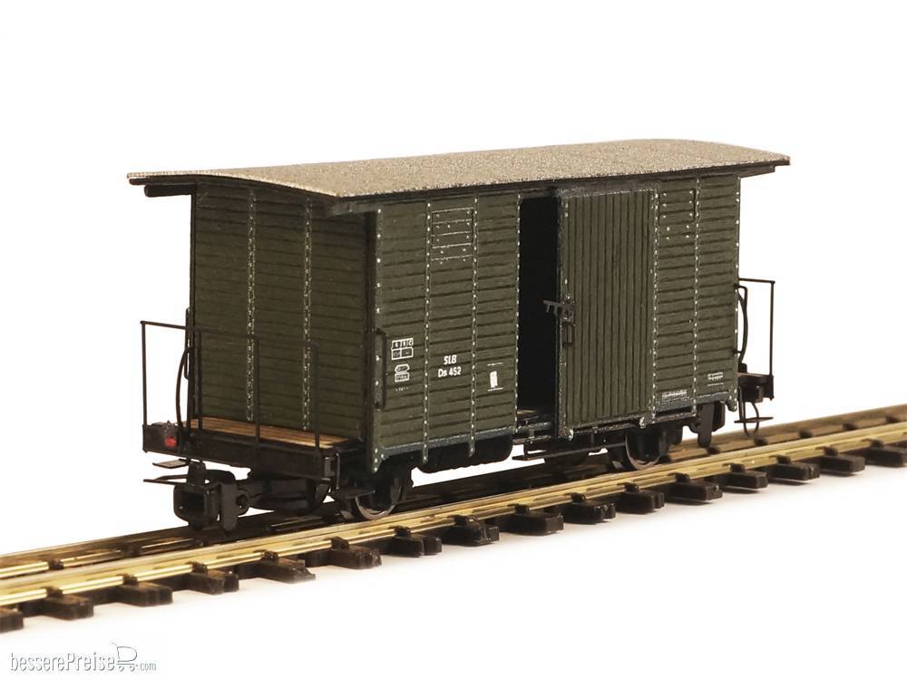 SLB Ds 452 Güterwagen, PLB, Fastfertig-Bausatz