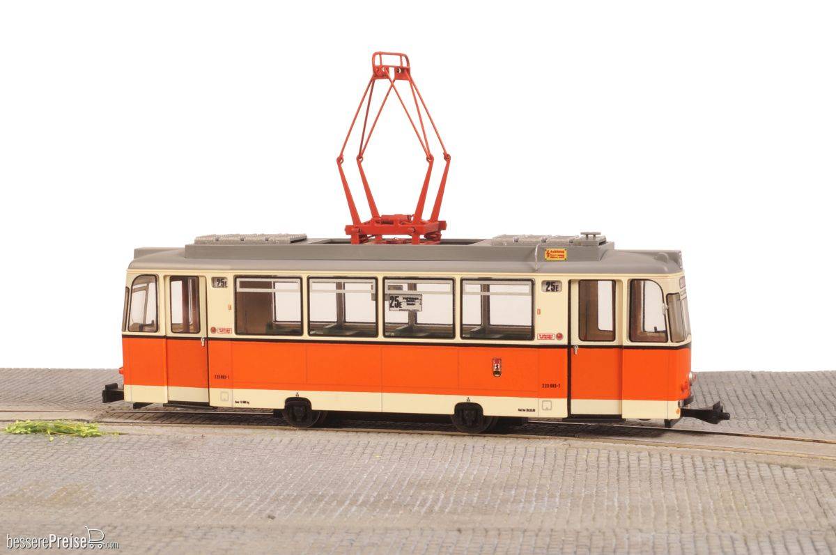 Reko-Triebwagen BVB Berlin ZR Nr. 223 003-1, orange, hochwertiges Standmodell