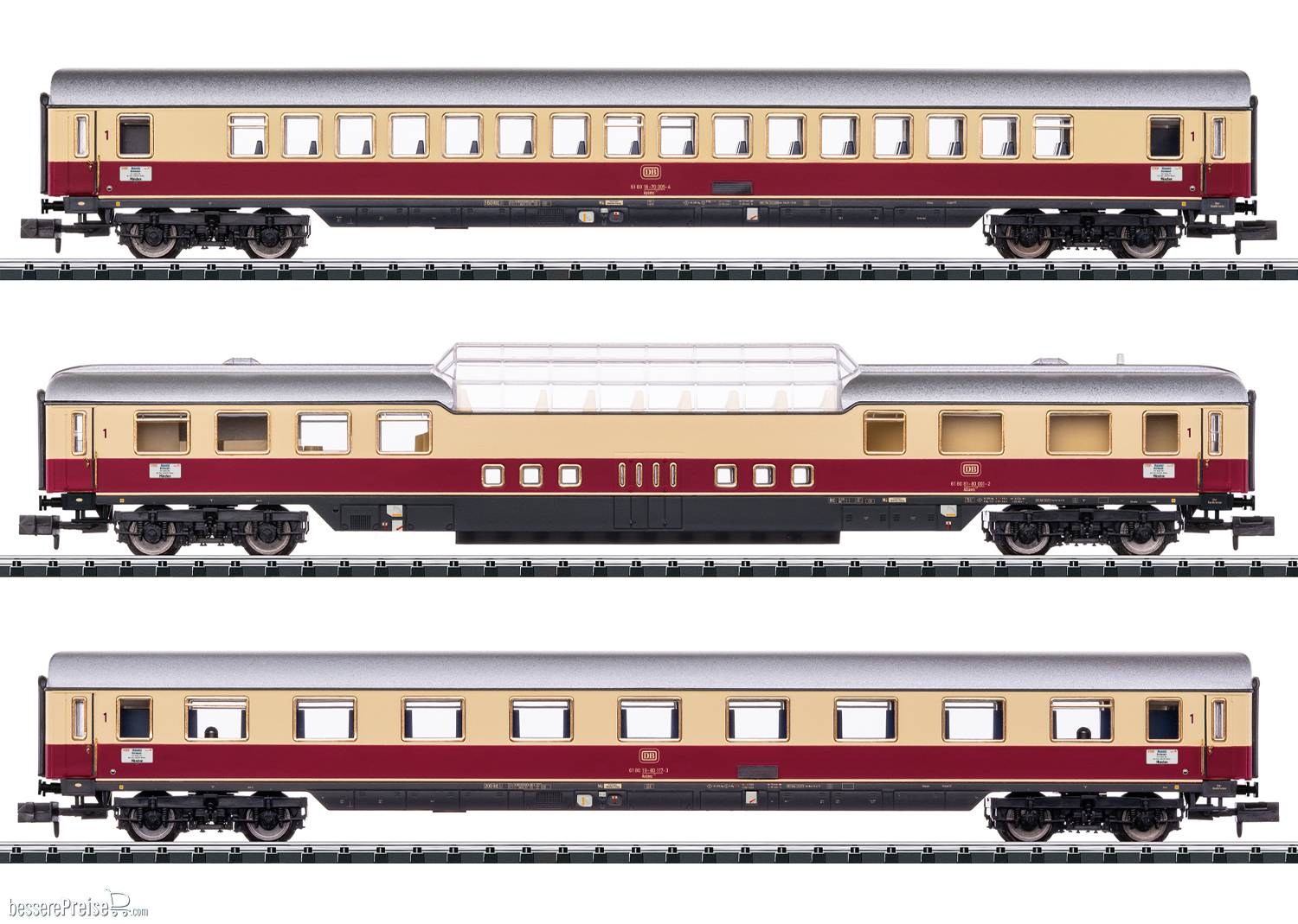 Wagen-Set TEE Rheinpfeil