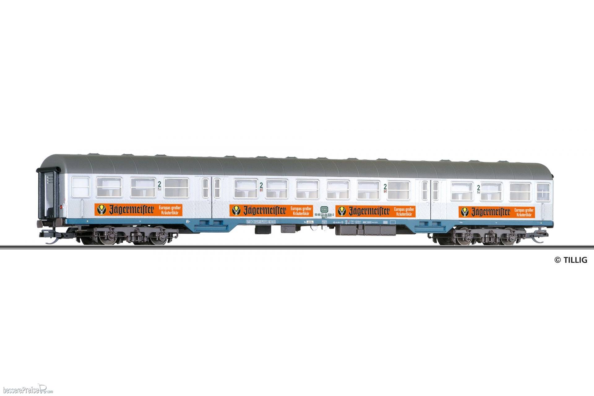Reisezugwagen 2. Klasse Bnrz 728 „Jägermeister“ der DB, Ep. IV