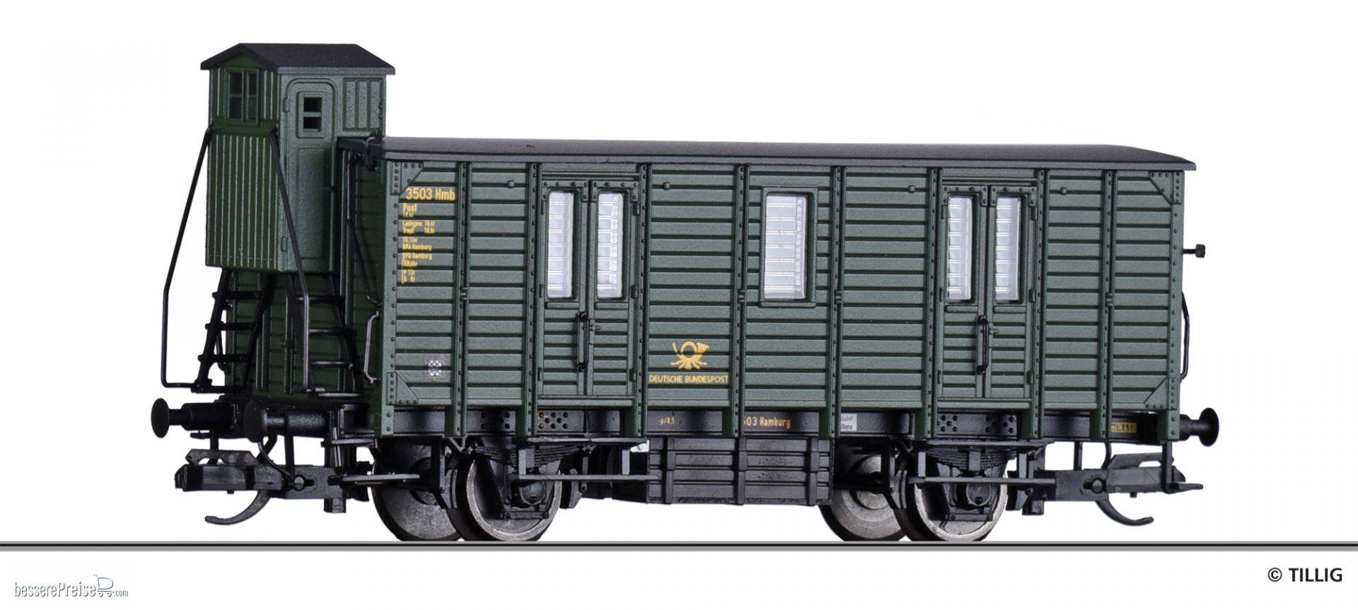 Bahnpostwagen Deutschen Bundespost
