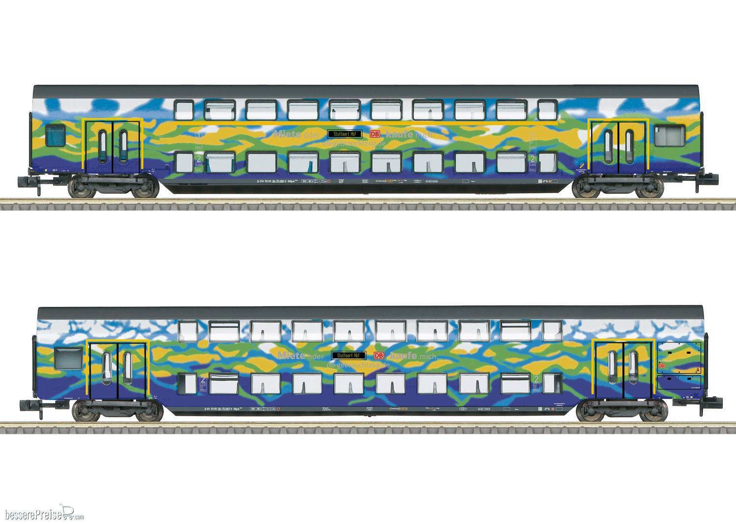 Doppelstockwagen-Set 1 Touristik