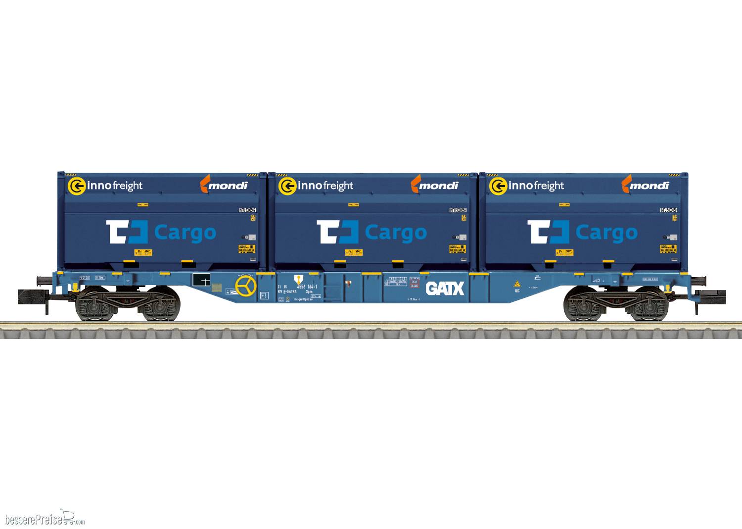 Containertragwagen Bauart Sgnss