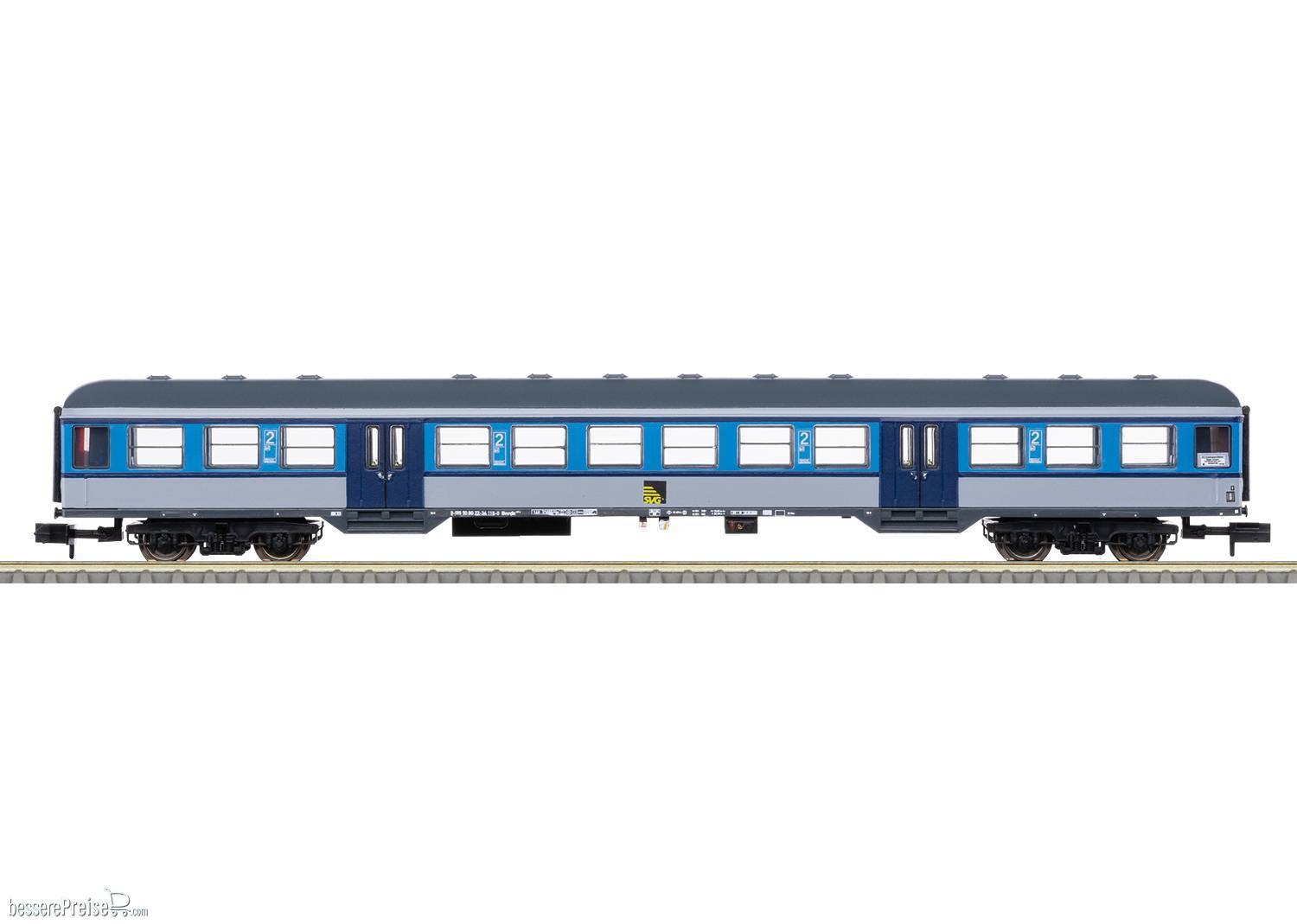 Personenwagen Bnrz 451