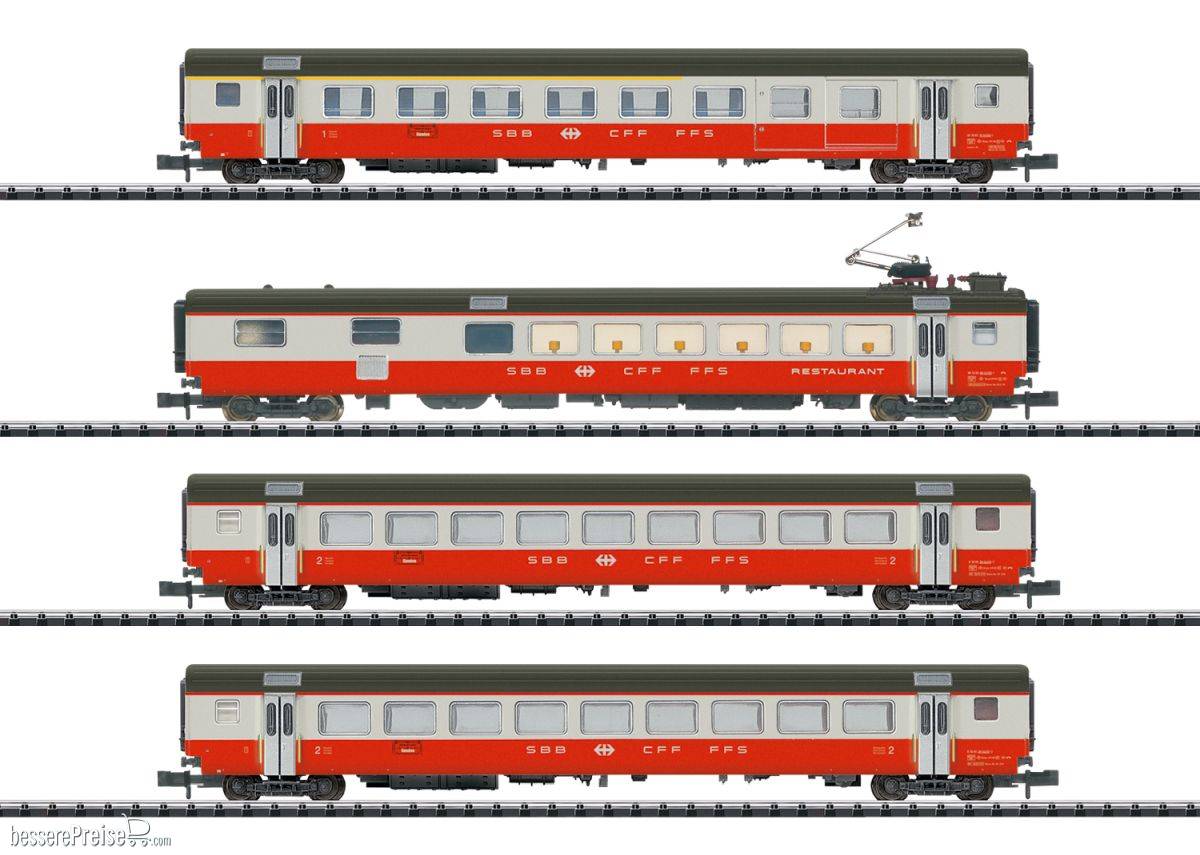 Schnellzugwagen-Set "Swiss Express" Teil 1
