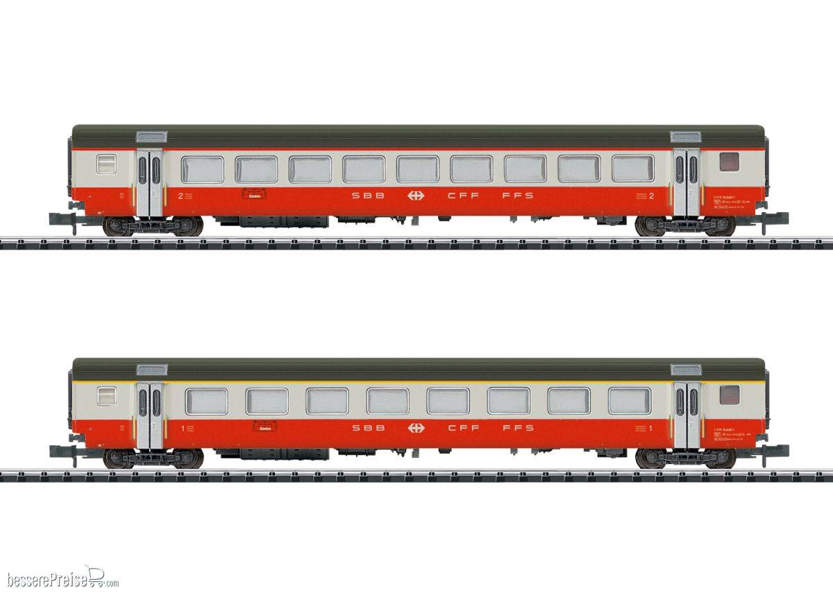 Schnellzugwagen-Set "Swiss Express" Teil 2