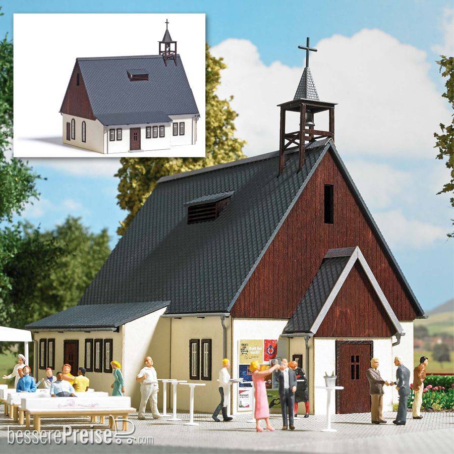 Busch H0 (1:87) 1940 - Kapelle »Bad Reiboldsgrün« | Modellbahn | Modelleisenbahn