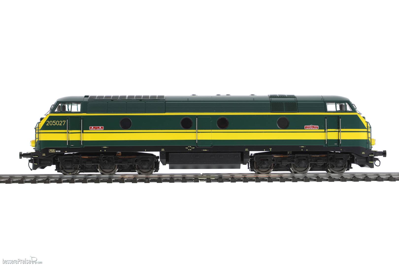 NMBS Diesellok 205.027, Ep. III-IV - DC