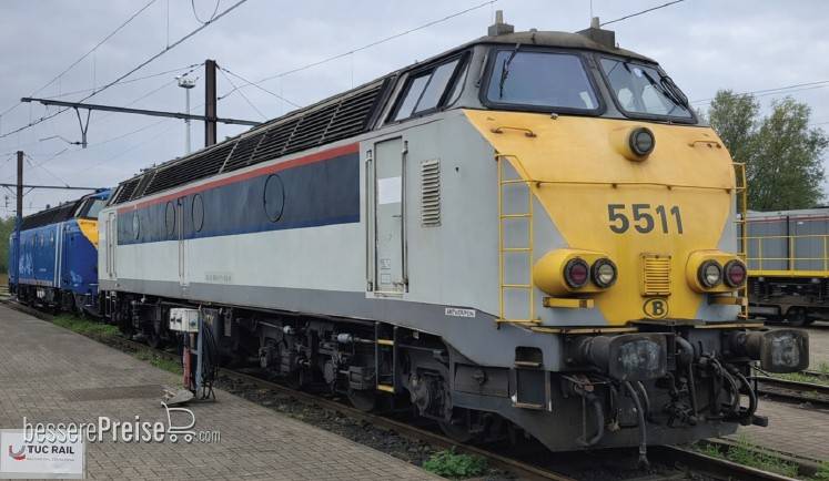 Diesellok SNBC/NMBS 5511 "NewLook" - Ep.V-VI - DC 2-Leiter Gleichstrom