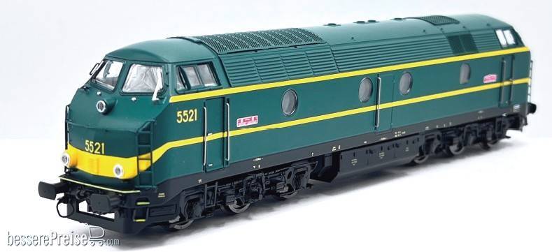 Diesellok SNBC/NMBS 5521 - Ep.IV - DC - 2-Leiter Gleichstrom